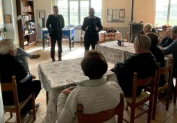 Incontro con i Carabinieri a San a Chiaffredo